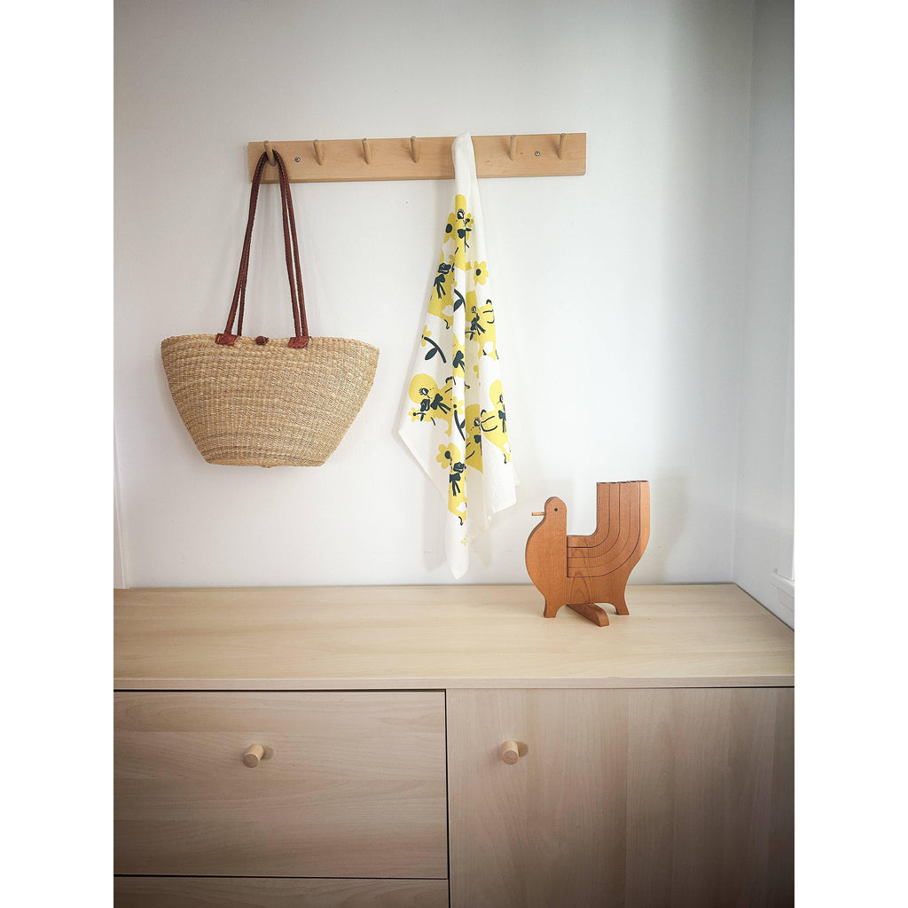 yarrow goods - Ducklings Tea Towel-yarrow goods-treehaus