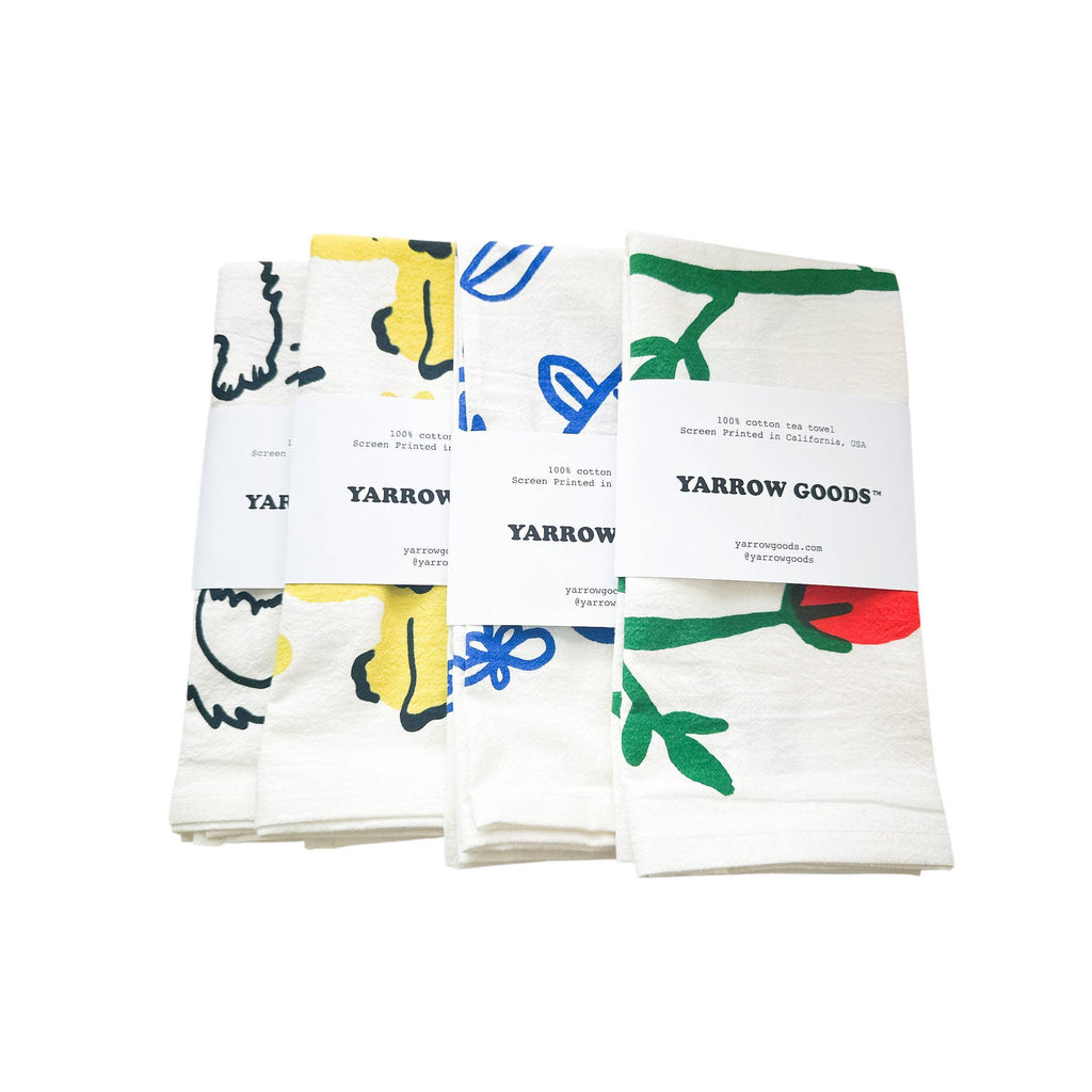 yarrow goods - Ducklings Tea Towel-yarrow goods-treehaus