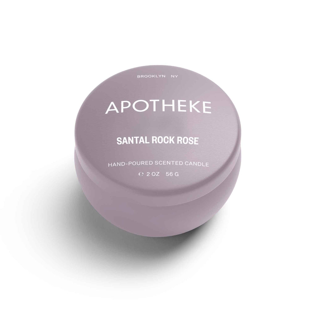 Apotheke - Santal Rock Rose Mini Tin Candle - 2oz-Apotheke-treehaus
