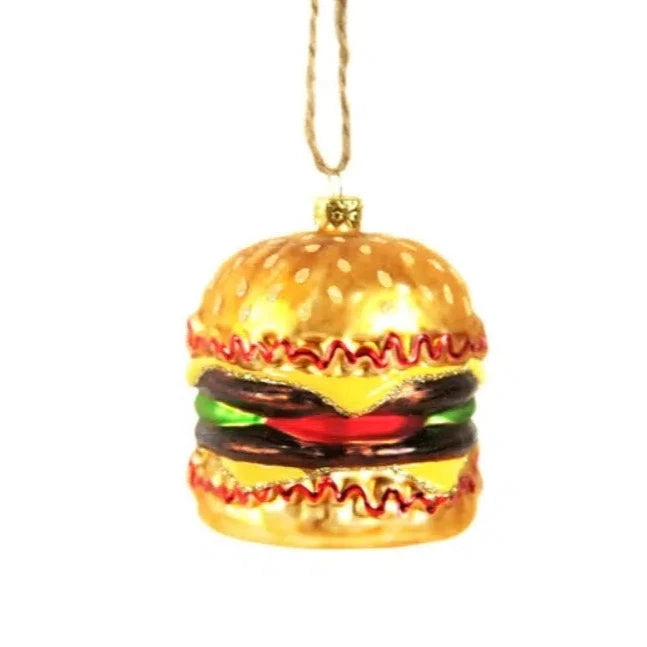 Cody Foster - Double Cheeseburger Ornament-Cody Foster-treehaus