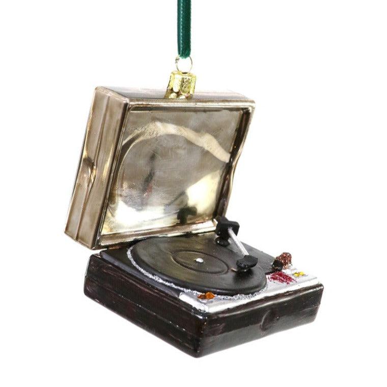 Cody Foster - Vintage Turntable Ornament-Cody Foster-treehaus