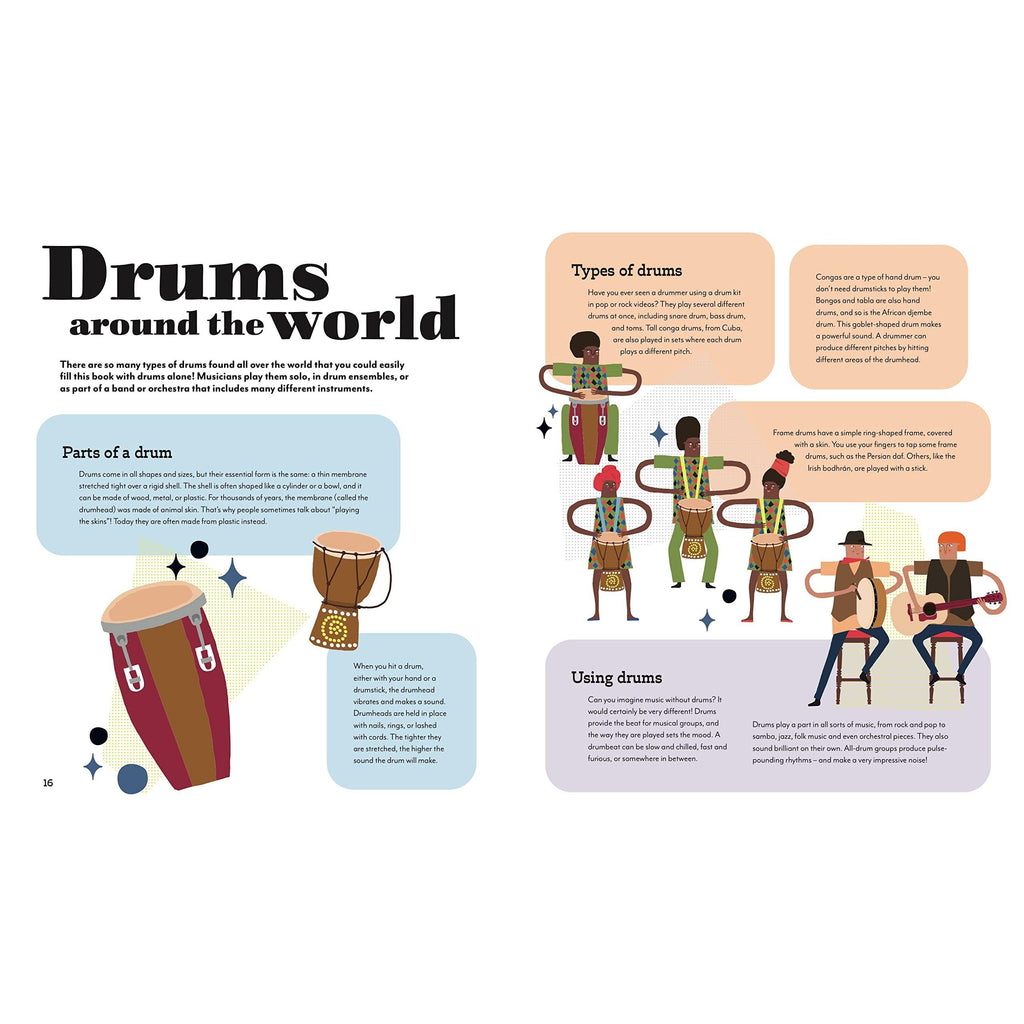 Ingram - Around the World in 80 Musical Instruments - Hardcover-Ingram-treehaus