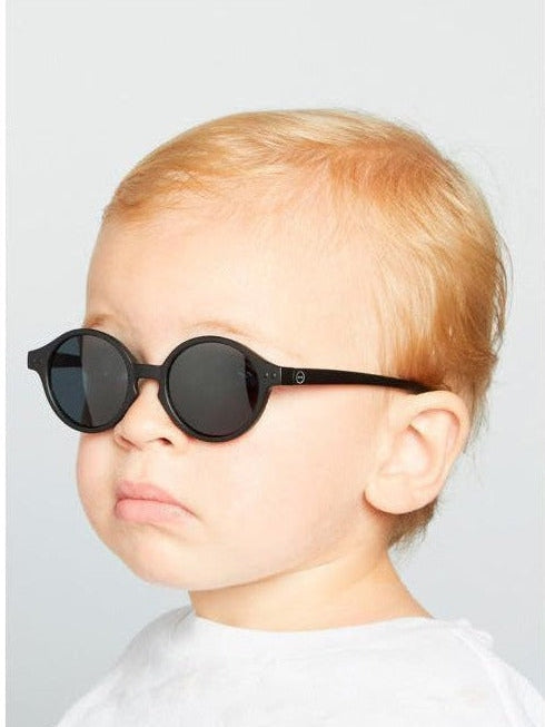 Izipizi - Kid Sunglasses - D - Black - 9-36m-Izipizi-treehaus