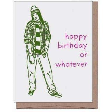 La Familia Green - Grunge Birthday Card-La Familia Green-treehaus