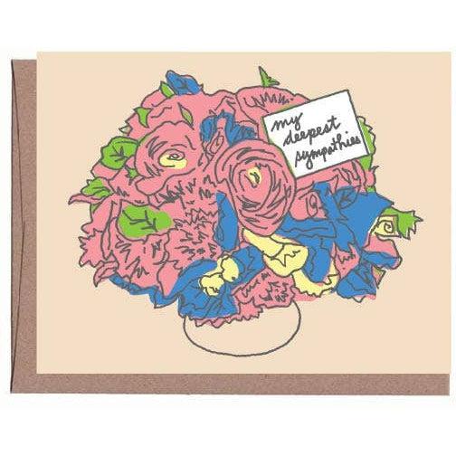 La Familia Green - Sympathy Flowers Card-La Familia Green-treehaus