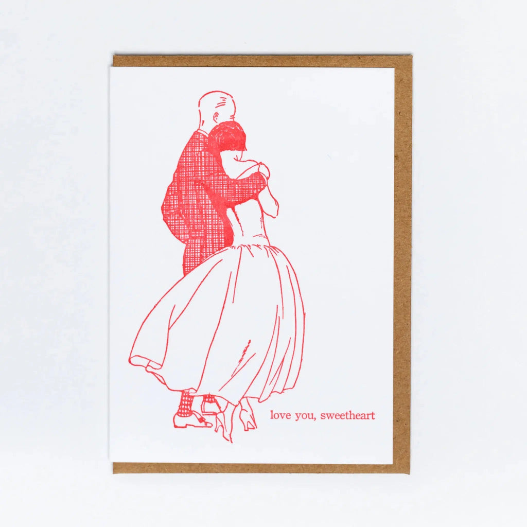 Lady Pilot Letterpress - Sweetheart Love-Lady Pilot Letterpress-treehaus