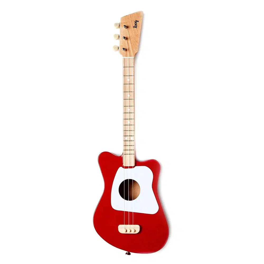 Loog - Mini Guitar - Red - Ages 3+-Loog Guitars-treehaus