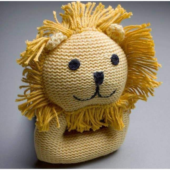 Organic Baby Rattle - Lion-Estella-treehaus