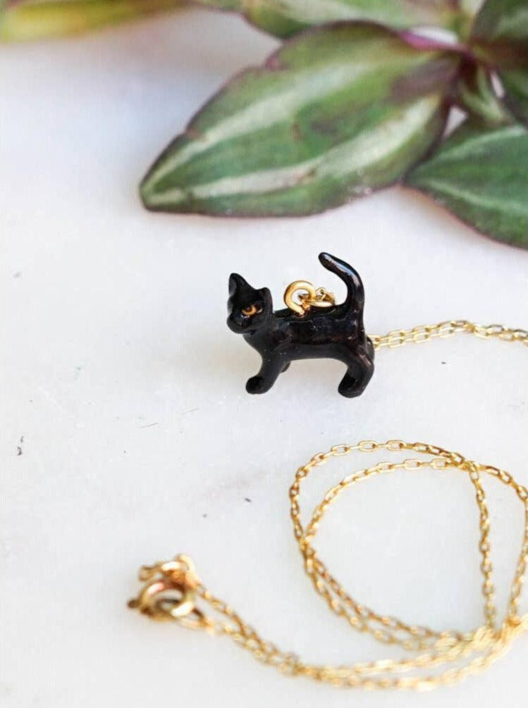 Peter and June - Tiny Rufio Cat Necklace-Peter and June-treehaus