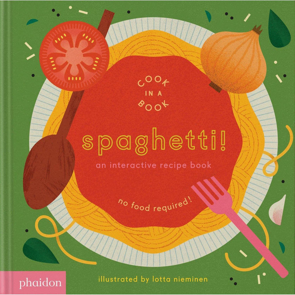 Phaidon - Spaghetti! An Interactive Recipe Book - Board Book-Phaidon-treehaus