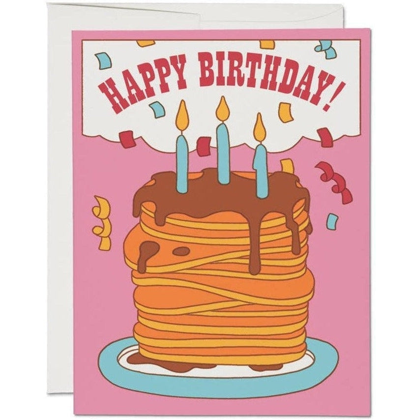Red Cap Cards - Pancake Birthday-Red Cap Cards-treehaus