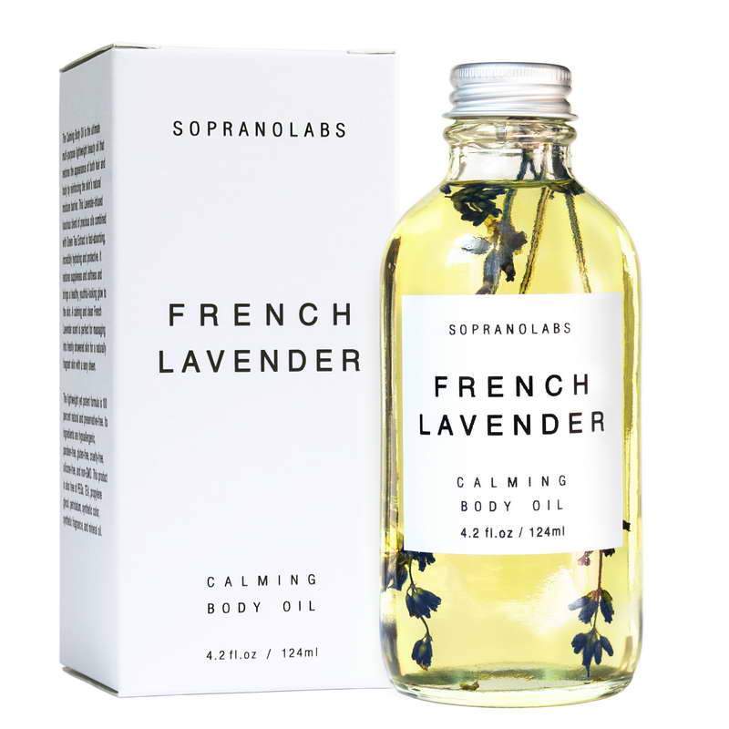 Soprano Labs - French Lavender Calming Body Oil-Soprano Labs-treehaus