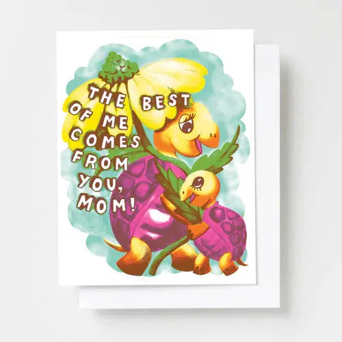 Yellow Owl - Card - Best of Me, Mom-Yellow Owl-treehaus