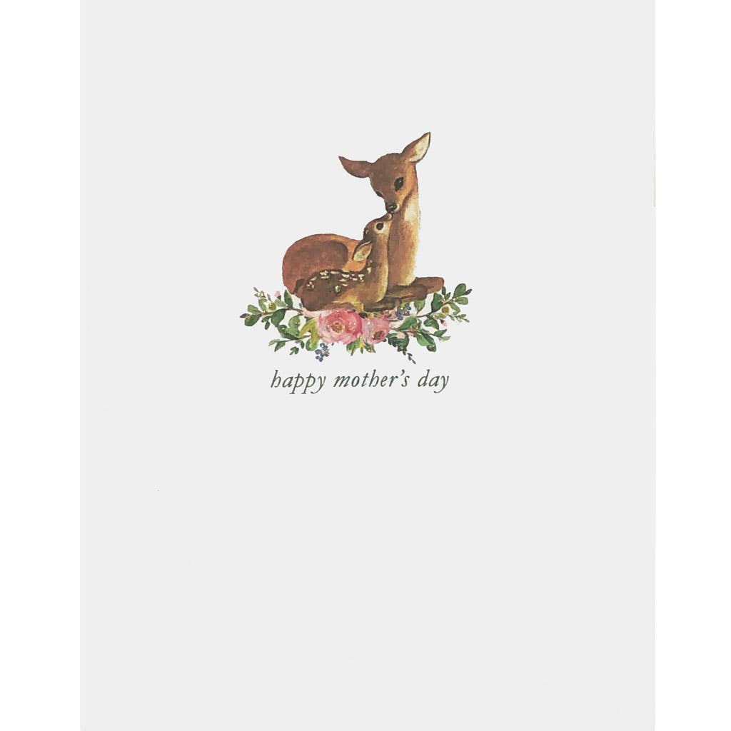 Lumia Designs - Fawn & Doe Mother's Day Card-lumia designs-treehaus